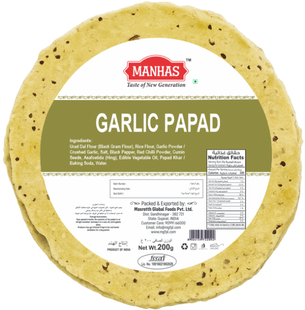 GARLIC PAPAD