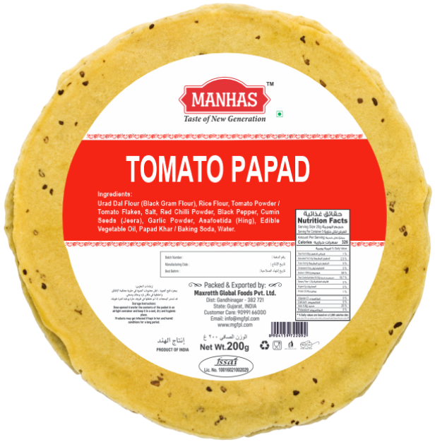 TOMATO PAPAD