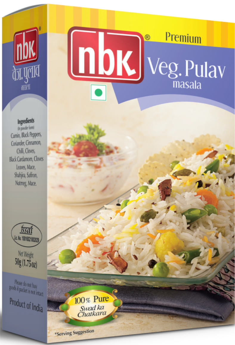 Veg. Pulav Masala